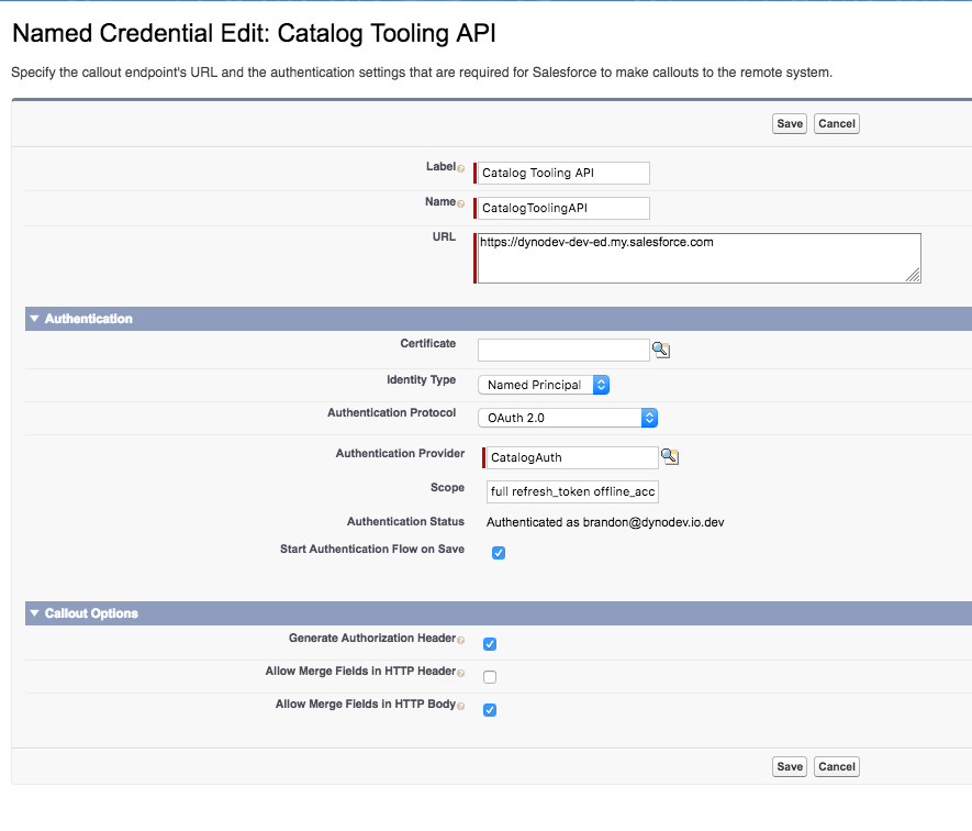 Calling Tooling API From Apex